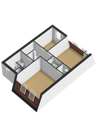Floorplan - Tjalk 33 9, 8232 ME Lelystad